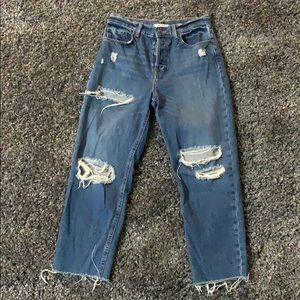 Forever21 ripped jeans